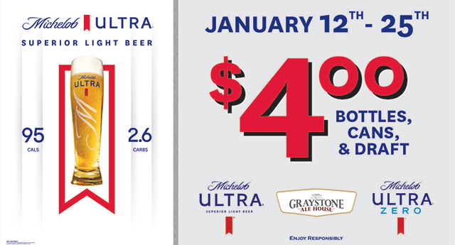 Graystone Ale House - Michelob Ultra